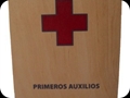 Botiquin primeros auxilios madera